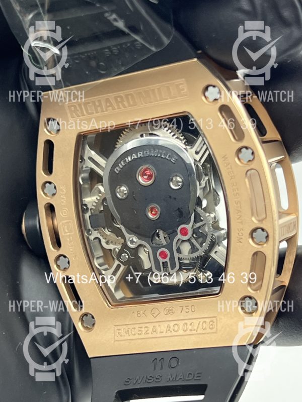 Товар Richard Mille RM 052 Skull Tourbillon Steel Фото 18 - Richard Mille RM 052 Skull Tourbillon Steel