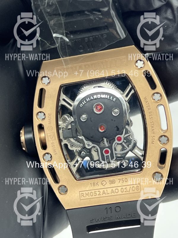 Товар Richard Mille RM 052 Skull Tourbillon Steel Фото 19 - Richard Mille RM 052 Skull Tourbillon Steel