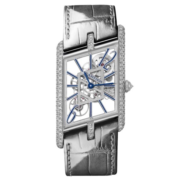 Товар Cartier Prive Tank Asymetrique Skeleton Фото 1 - Cartier Prive Tank Asymetrique Skeleton