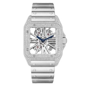 Фото 53 - Cartier Santos de Cartier Skeleton 40mm Diamond