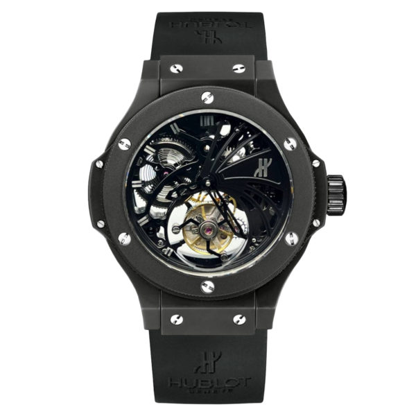 Товар Hublot Big Bang Tourbillion Skeleton Black 44mm Фото 1 - Hublot Big Bang Tourbillion Skeleton Black 44mm