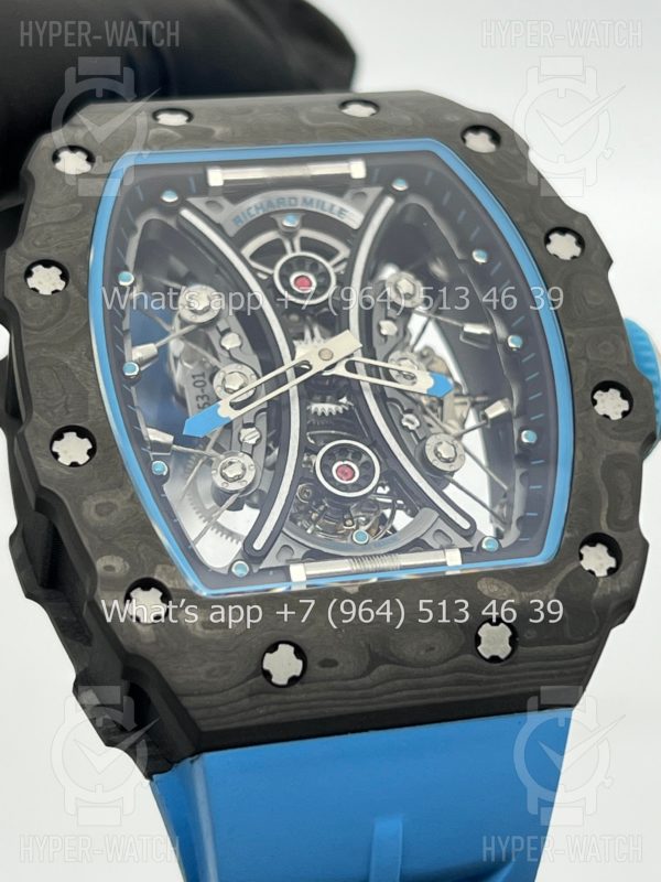 Товар Richard Mille RM 53-01 Tourbillon Pablo Mac Donough Blue Фото 5 - Richard Mille RM 53-01 Tourbillon Pablo Mac Donough Blue