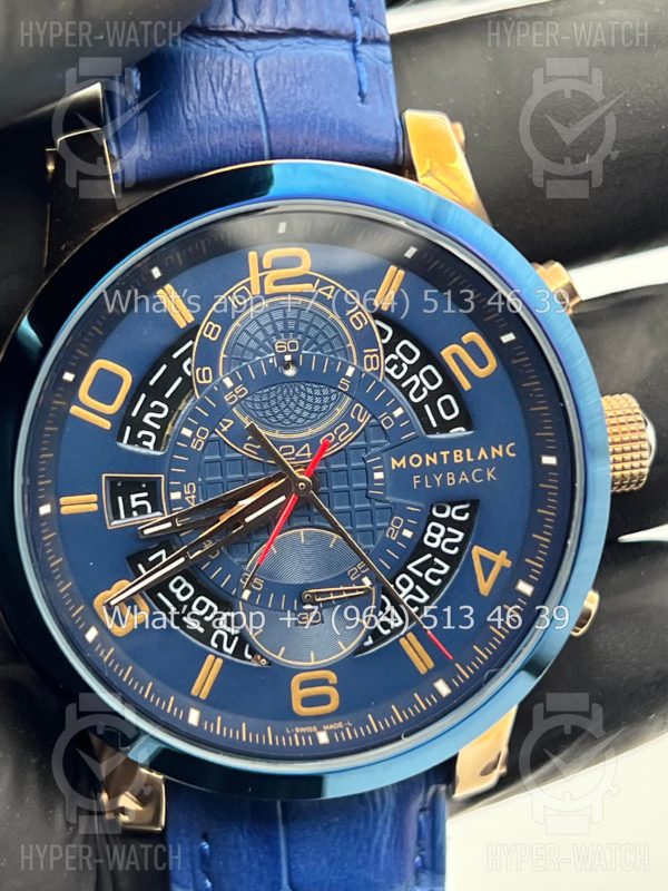 Товар MontBlanc Flyback Chronograph 43mm Art 6872 Фото 3 - MontBlanc Flyback Chronograph 43mm Art 6872