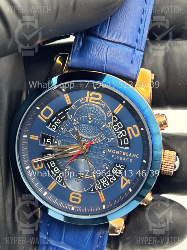 Товар MontBlanc Flyback Chronograph 43mm Art 6872 Фото 4 - MontBlanc Flyback Chronograph 43mm Art 6872