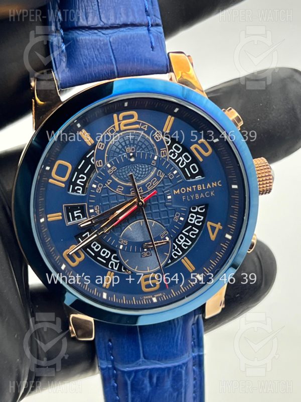 Товар MontBlanc Flyback Chronograph 43mm Art 6872 Фото 7 - MontBlanc Flyback Chronograph 43mm Art 6872