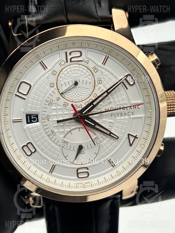 Товар MontBlanc Flyback Chronograph 43mm Art 6874 Фото 3 - MontBlanc Flyback Chronograph 43mm Art 6874