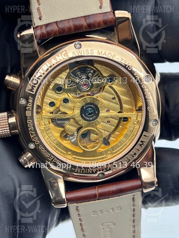 Товар MontBlanc Flyback Chronograph 43mm Art 6878 Фото 14 - MontBlanc Flyback Chronograph 43mm Art 6878