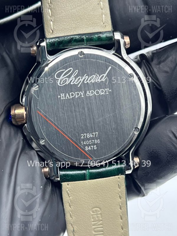 Фото 15 - Chopard Happy Sport Round 36mm Art 6965