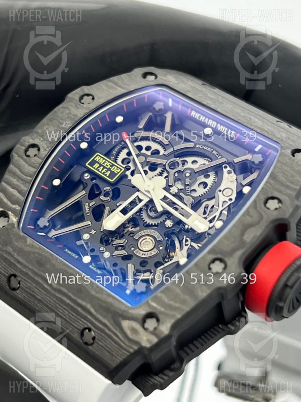 Товар Richard Mille RM 035-02 Rafa Carbon Black White Art 6991 Фото 12 - Richard Mille RM 035-02 Rafa Carbon Black White Art 6991
