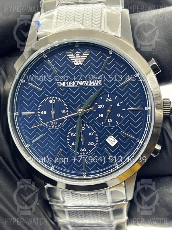 Товар Emporio Armani Renato Chronograph 43mm AR2505 Art 7026 Фото 2 - Emporio Armani Renato Chronograph 43mm AR2505 Art 7026