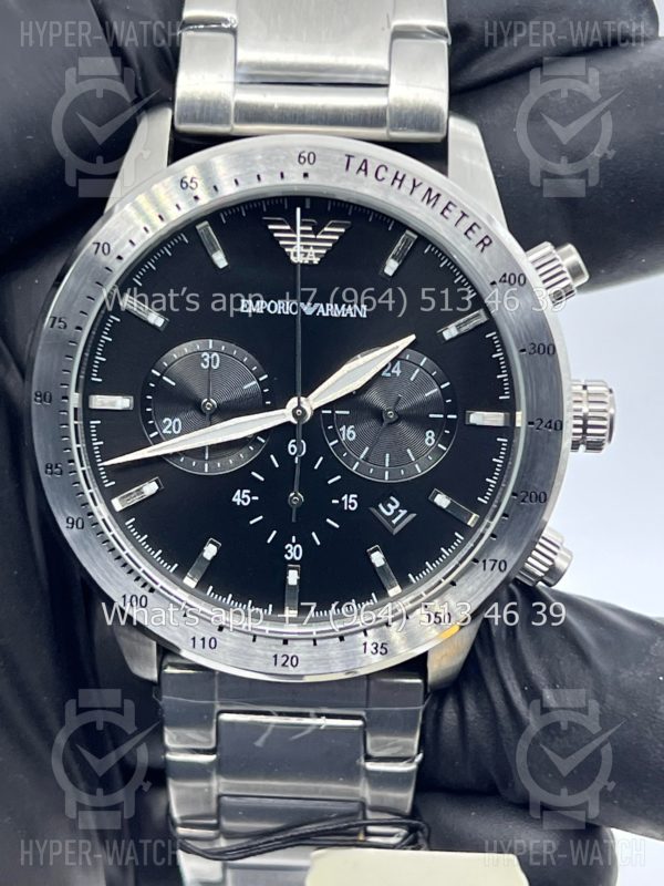 Товар Emporio Armani Mario Chronograph 43mm AR11241 Art 7048 Фото 2 - Emporio Armani Mario Chronograph 43mm AR11241 Art 7048