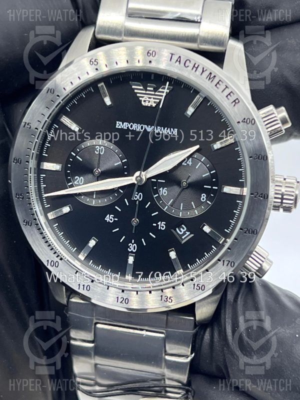 Товар Emporio Armani Mario Chronograph 43mm AR11241 Art 7048 Фото 4 - Emporio Armani Mario Chronograph 43mm AR11241 Art 7048