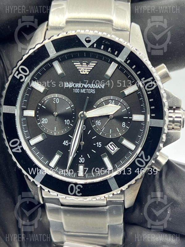 Товар Emporio Armani Diver Chronograph 42mm AR11360 Art 7049 Фото 6 - Emporio Armani Diver Chronograph 42mm AR11360 Art 7049