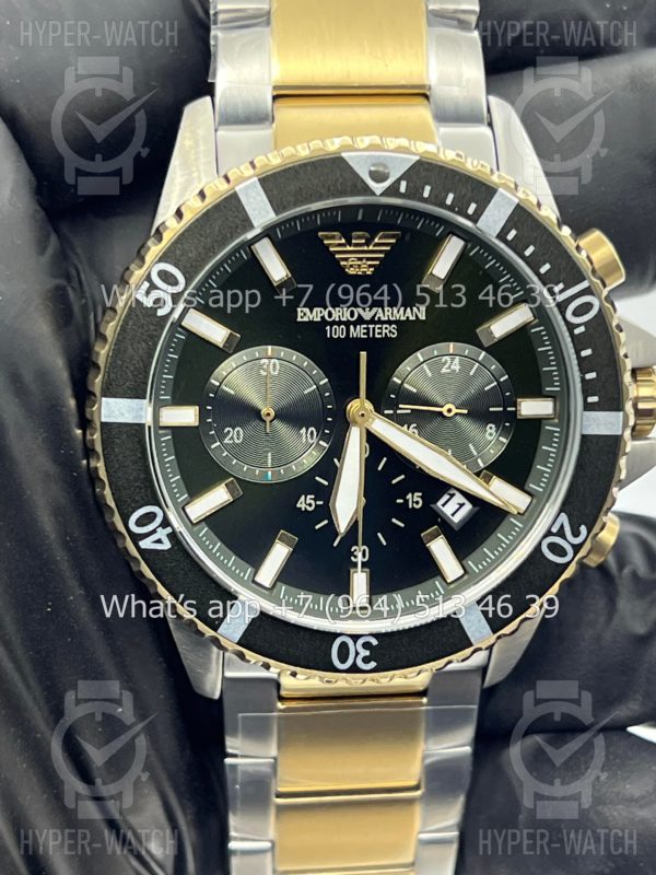 Фото 9 - Emporio Armani Diver Chronograph 42mm AR11361 Art 7050