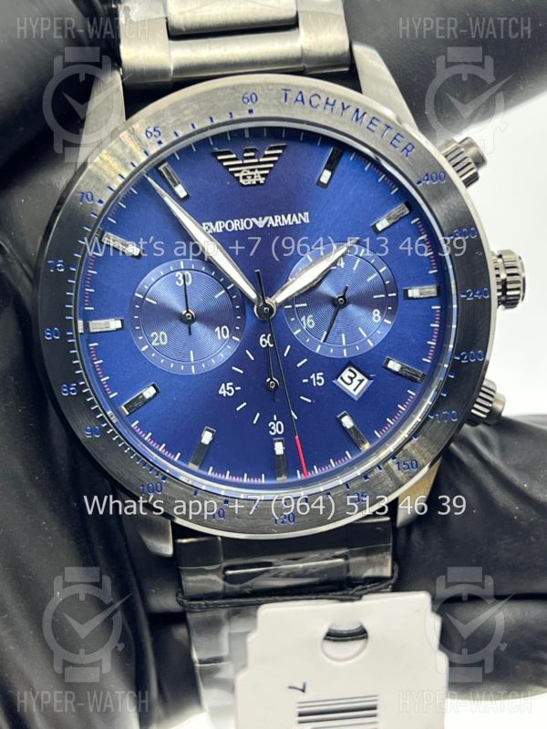 Фото 5 - Emporio Armani Mario Chronograph 43mm AR80045 Art 7047