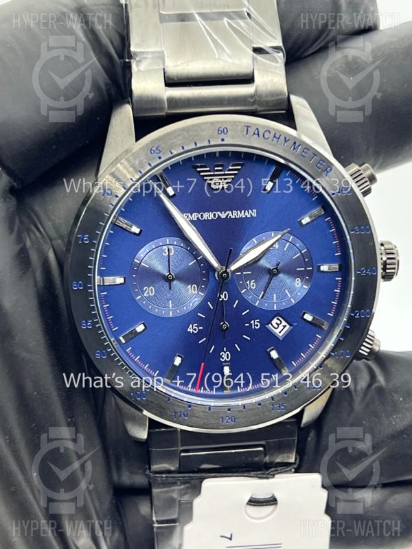 Фото 9 - Emporio Armani Mario Chronograph 43mm AR80045 Art 7047