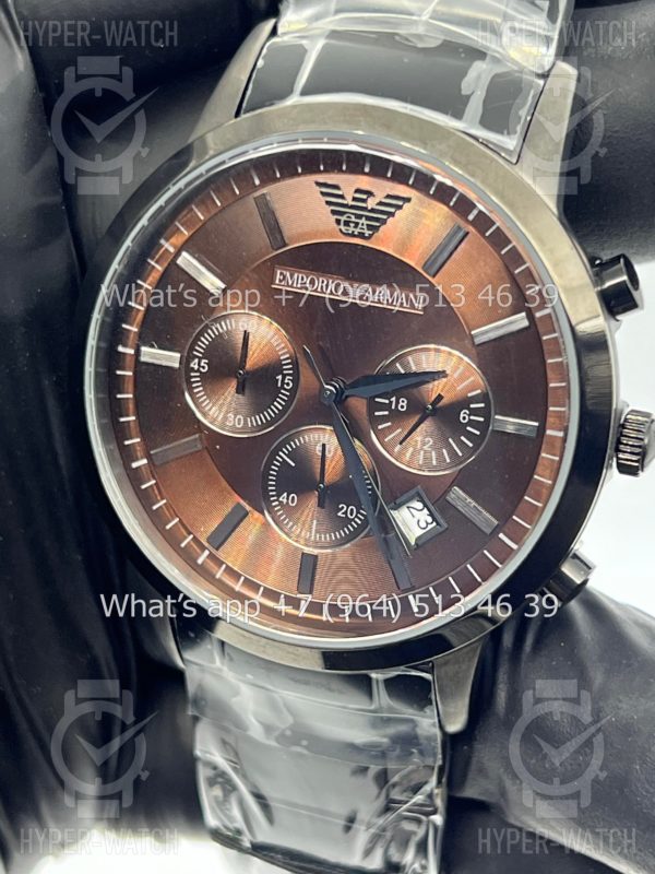 Фото 5 - Emporio Armani Renato Chronograph 43mm AR2454 Art 7040