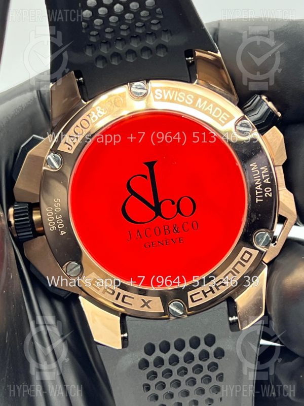 Товар Jacob & Co Epic X Chrono 47mm Art 7082 Фото 15 - Jacob & Co Epic X Chrono 47mm Art 7082