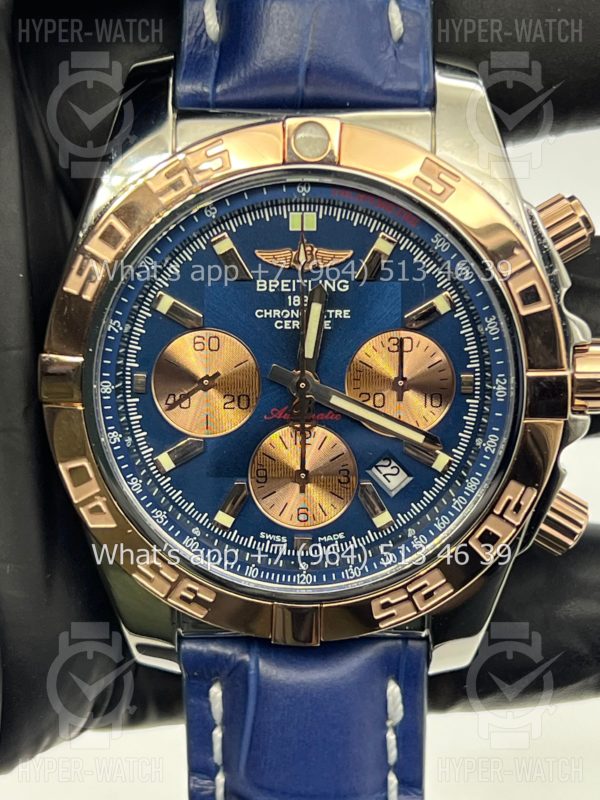 Фото 2 - Breitling Chronomat 44 AB0115 Blue Dial