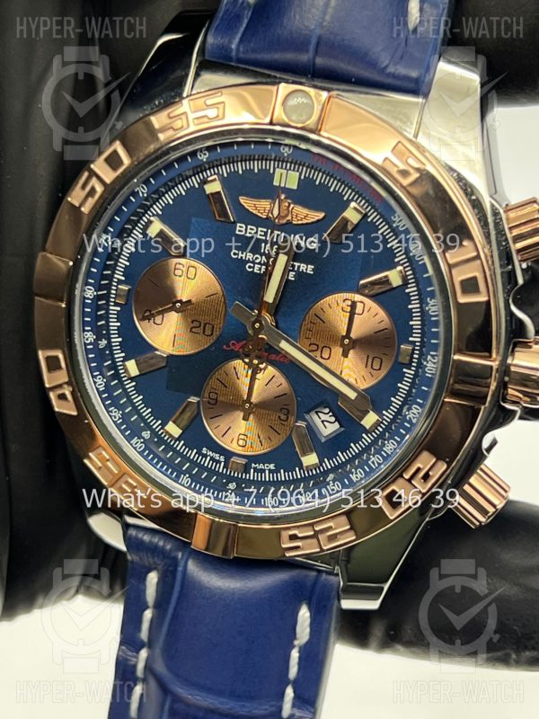 Фото 3 - Breitling Chronomat 44 AB0115 Blue Dial