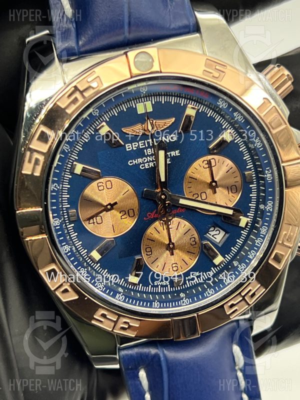 Фото 4 - Breitling Chronomat 44 AB0115 Blue Dial