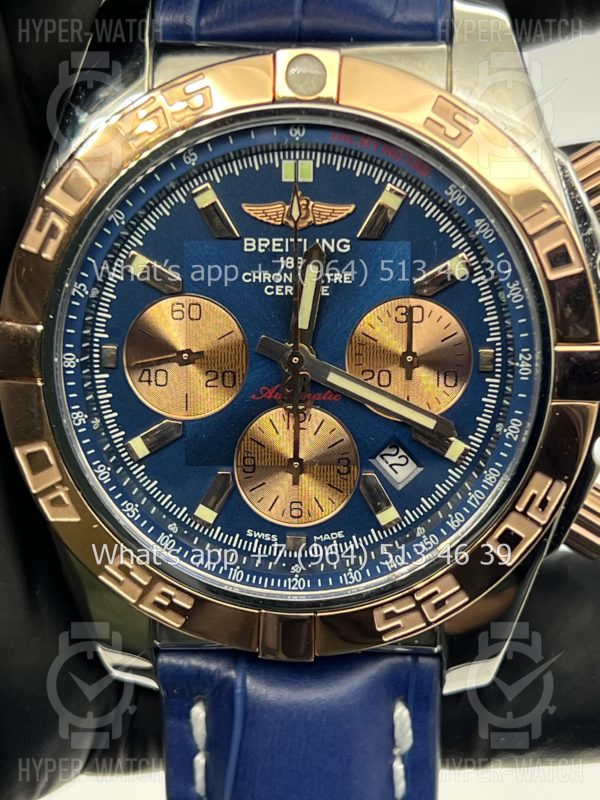 Фото 5 - Breitling Chronomat 44 AB0115 Blue Dial