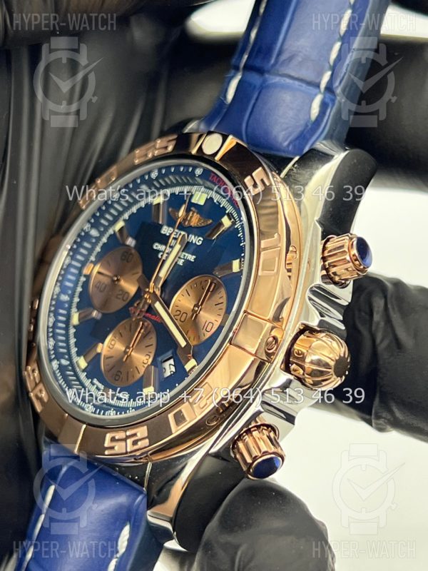 Фото 7 - Breitling Chronomat 44 AB0115 Blue Dial