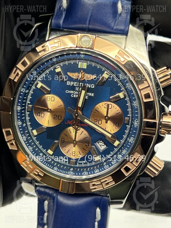 Фото 8 - Breitling Chronomat 44 AB0115 Blue Dial