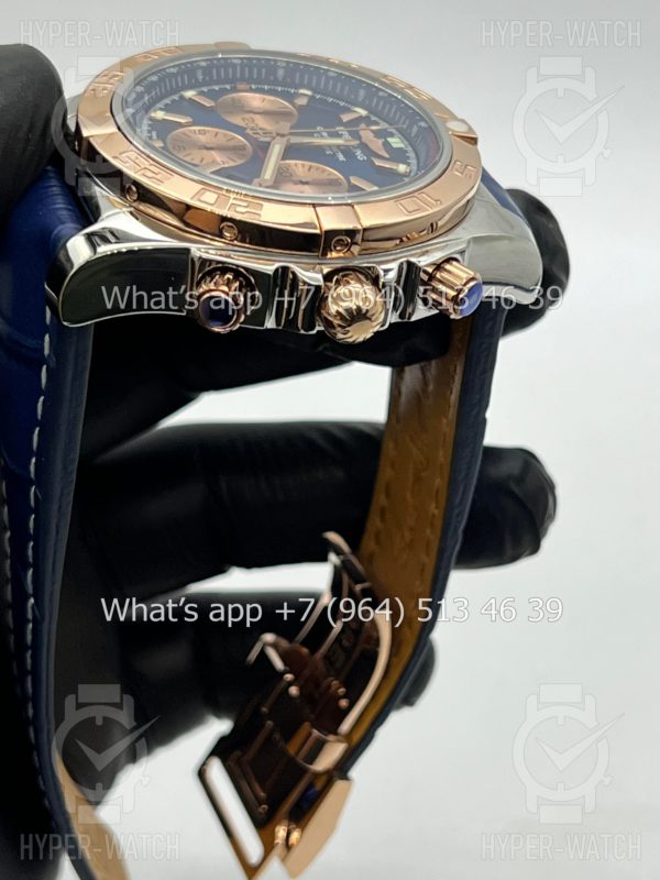 Фото 15 - Breitling Chronomat 44 AB0115 Blue Dial