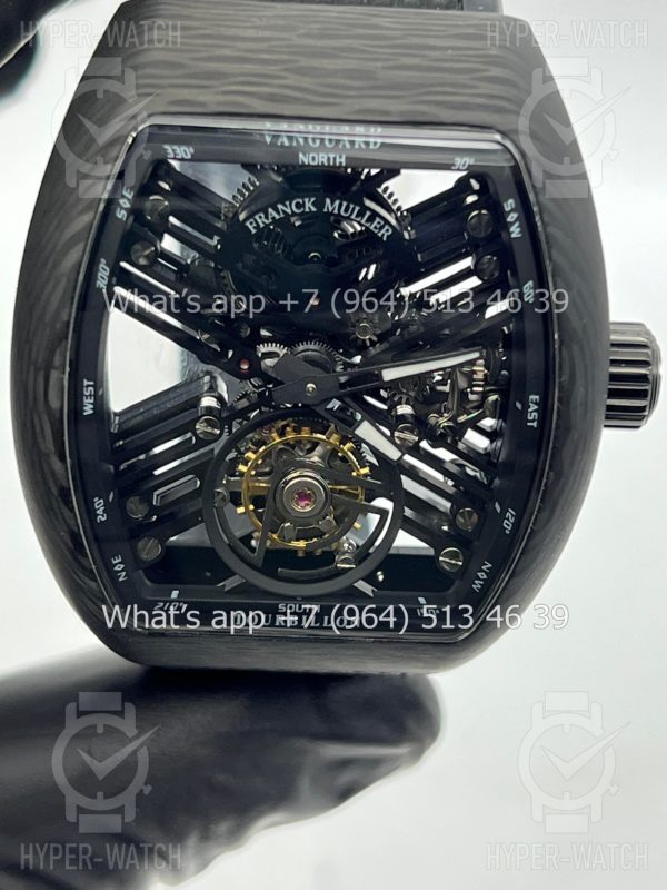 Товар Franck Muller Vanguard V 45 T SQT 5N BR NR Black Skeleton Фото 2 - Franck Muller Vanguard V 45 T SQT 5N BR NR Black Skeleton