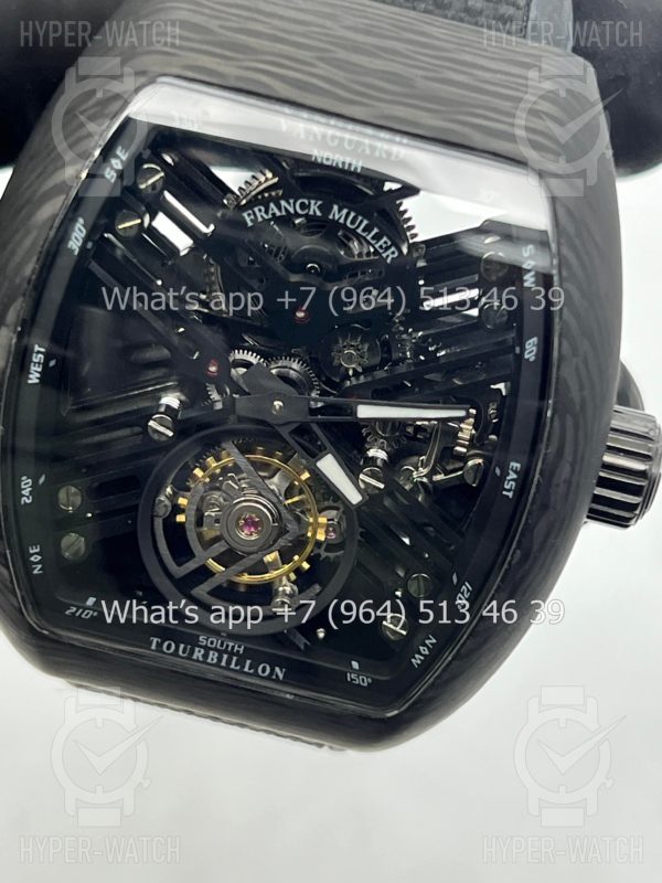 Товар Franck Muller Vanguard V 45 T SQT 5N BR NR Black Skeleton Фото 4 - Franck Muller Vanguard V 45 T SQT 5N BR NR Black Skeleton