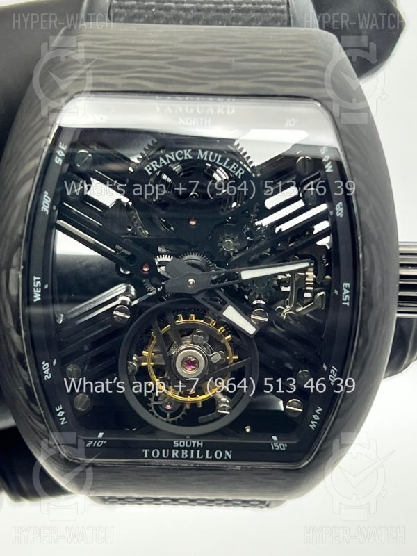 Товар Franck Muller Vanguard V 45 T SQT 5N BR NR Black Skeleton Фото 6 - Franck Muller Vanguard V 45 T SQT 5N BR NR Black Skeleton