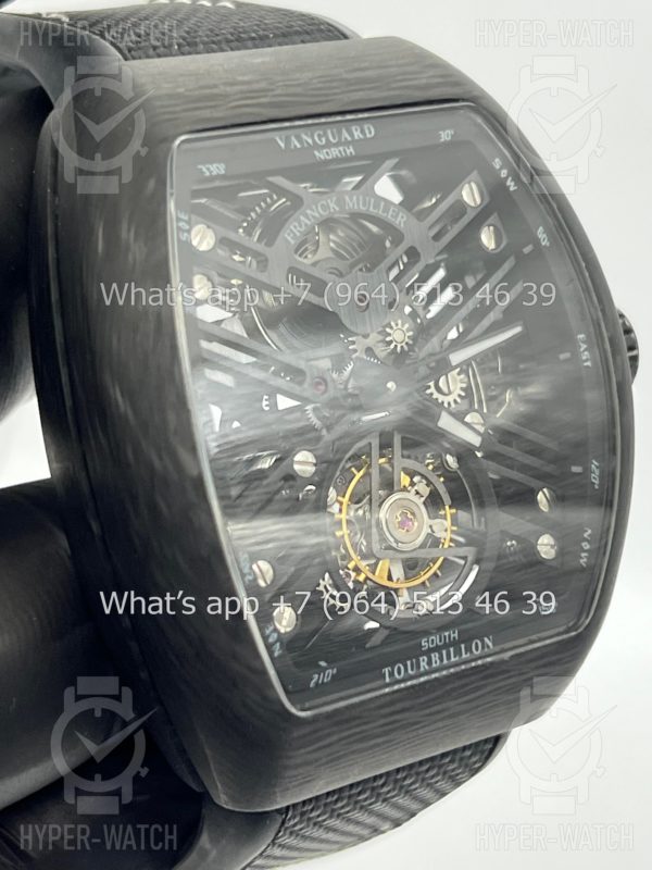 Товар Franck Muller Vanguard V 45 T SQT 5N BR NR Black Skeleton Фото 9 - Franck Muller Vanguard V 45 T SQT 5N BR NR Black Skeleton
