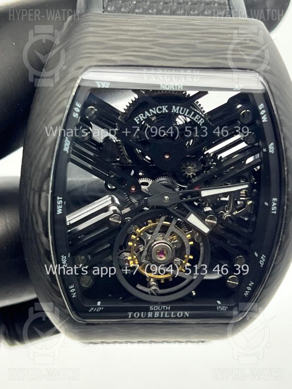 Товар Franck Muller Vanguard V 45 T SQT 5N BR NR Black Skeleton Фото 10 - Franck Muller Vanguard V 45 T SQT 5N BR NR Black Skeleton