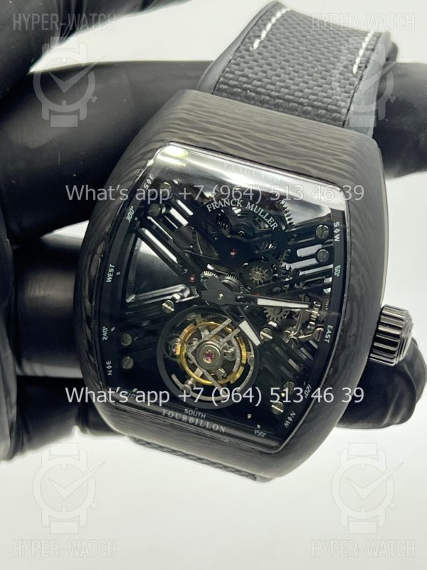Товар Franck Muller Vanguard V 45 T SQT 5N BR NR Black Skeleton Фото 11 - Franck Muller Vanguard V 45 T SQT 5N BR NR Black Skeleton