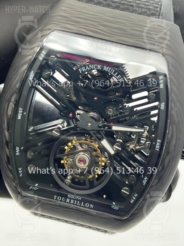 Товар Franck Muller Vanguard V 45 T SQT 5N BR NR Black Skeleton Фото 12 - Franck Muller Vanguard V 45 T SQT 5N BR NR Black Skeleton