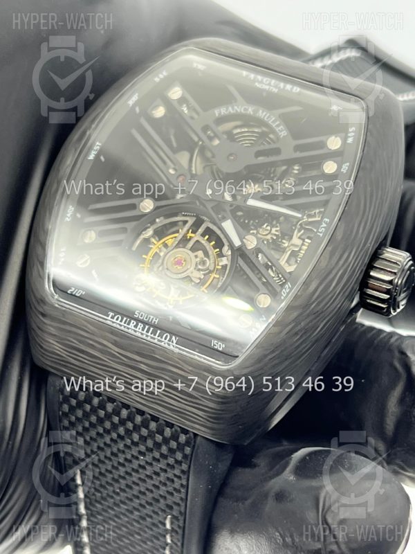 Товар Franck Muller Vanguard V 45 T SQT 5N BR NR Black Skeleton Фото 13 - Franck Muller Vanguard V 45 T SQT 5N BR NR Black Skeleton