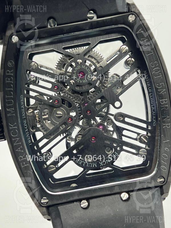 Товар Franck Muller Vanguard V 45 T SQT 5N BR NR Black Skeleton Фото 20 - Franck Muller Vanguard V 45 T SQT 5N BR NR Black Skeleton