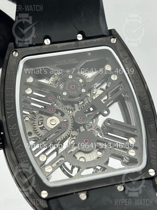 Товар Franck Muller Vanguard V 45 T SQT 5N BR NR Black Skeleton Фото 21 - Franck Muller Vanguard V 45 T SQT 5N BR NR Black Skeleton