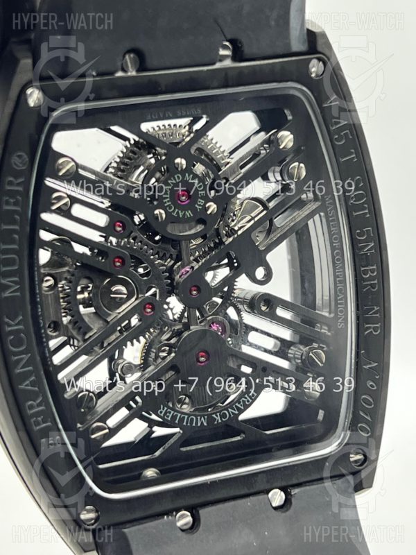 Товар Franck Muller Vanguard V 45 T SQT 5N BR NR Black Skeleton Фото 22 - Franck Muller Vanguard V 45 T SQT 5N BR NR Black Skeleton
