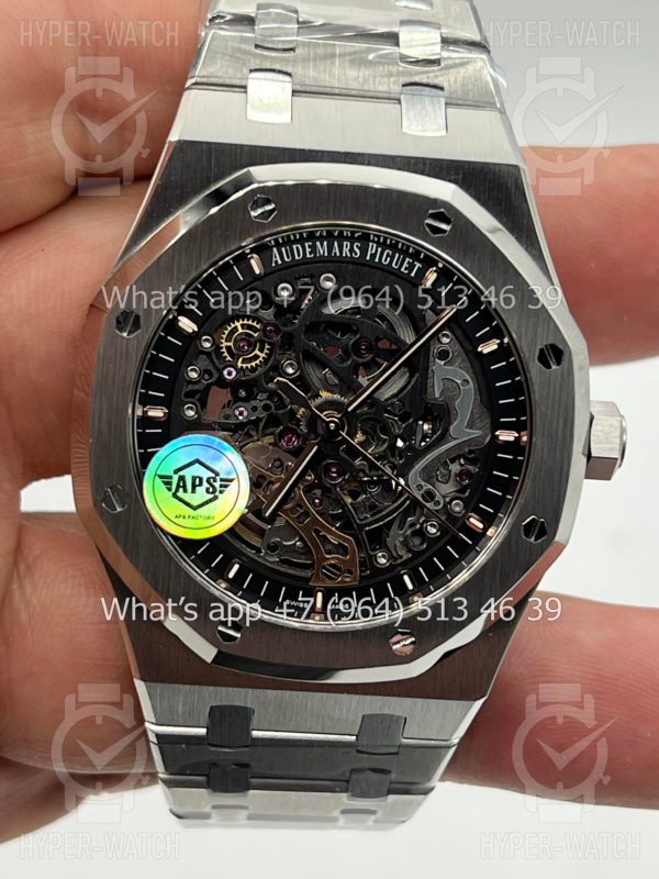 Товар Audemars Piguet Royal Oak Double Balance 41mm 15407ST.OO.1220ST.01 Skeleton Фото 2 - Audemars Piguet Royal Oak Double Balance 41mm 15407ST.OO.1220ST.01 Skeleton