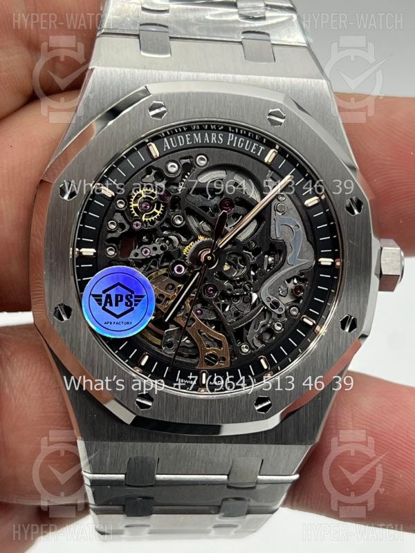 Товар Audemars Piguet Royal Oak Double Balance 41mm 15407ST.OO.1220ST.01 Skeleton Фото 12 - Audemars Piguet Royal Oak Double Balance 41mm 15407ST.OO.1220ST.01 Skeleton