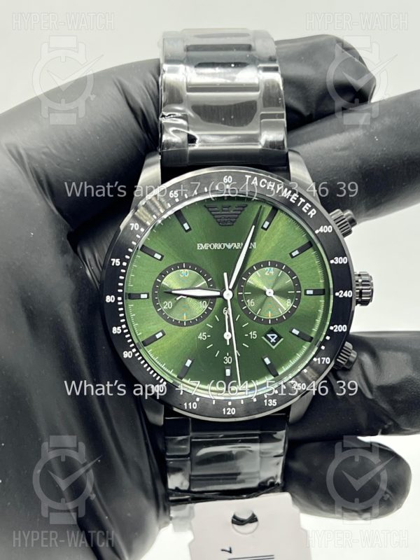 Фото 11 - Emporio Armani Mario Chronograph 43mm AR11472 Art 7046