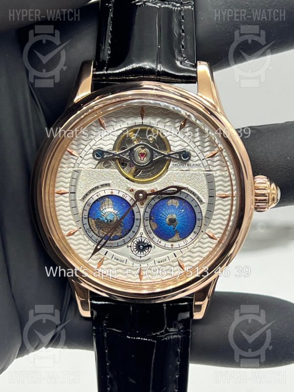 Фото 6 - Montblanc Collection Villeret Tourbillon Cylindrique NightSky Geospheres 44mm Art 6864