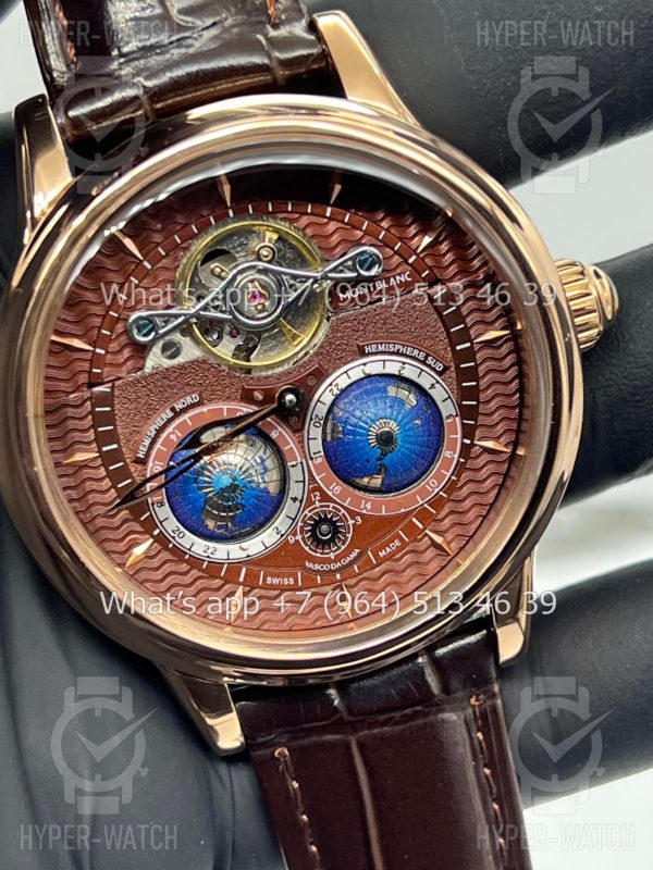Фото 5 - Montblanc Collection Villeret Tourbillon Cylindrique NightSky Geospheres 44mm Art 6867