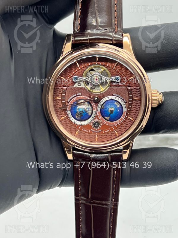 Фото 7 - Montblanc Collection Villeret Tourbillon Cylindrique NightSky Geospheres 44mm Art 6867