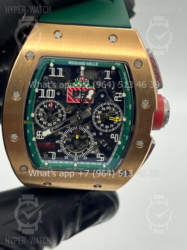 Товар Richard Mille RM 011-FM Green Chronograph Фото 10 - Richard Mille RM 011-FM Green Chronograph