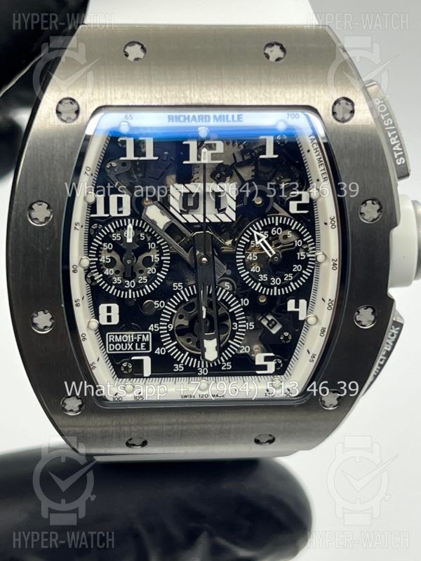 Товар Richard Mille RM 011-FM Steel White Chronograph Фото 2 - Richard Mille RM 011-FM Steel White Chronograph