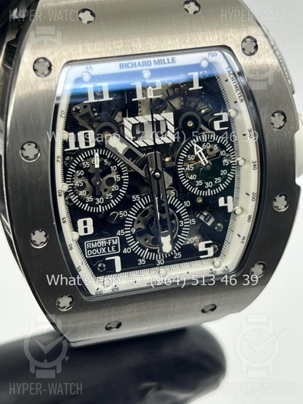 Товар Richard Mille RM 011-FM Steel White Chronograph Фото 4 - Richard Mille RM 011-FM Steel White Chronograph