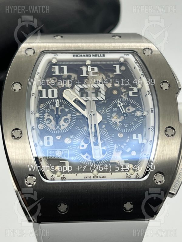 Товар Richard Mille RM 011-FM Steel White Chronograph Фото 5 - Richard Mille RM 011-FM Steel White Chronograph